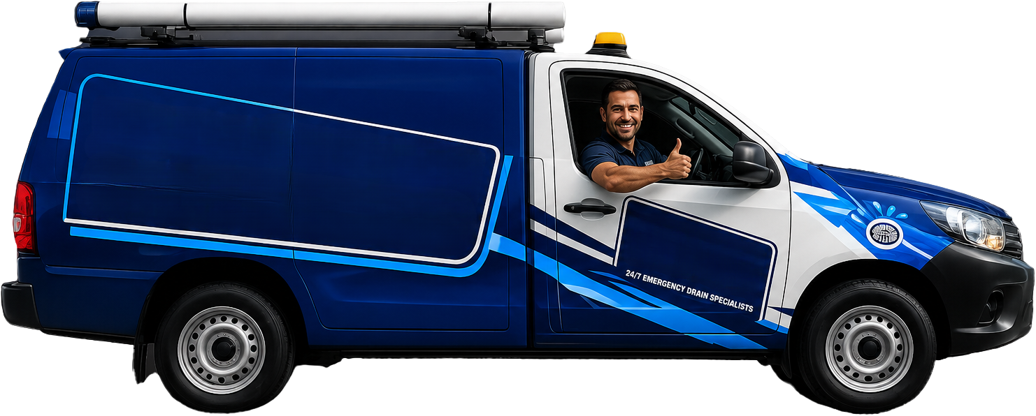 St Andrews Blocked Drains service van