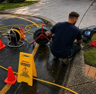 Burst pipe and drain repair in St Andrews